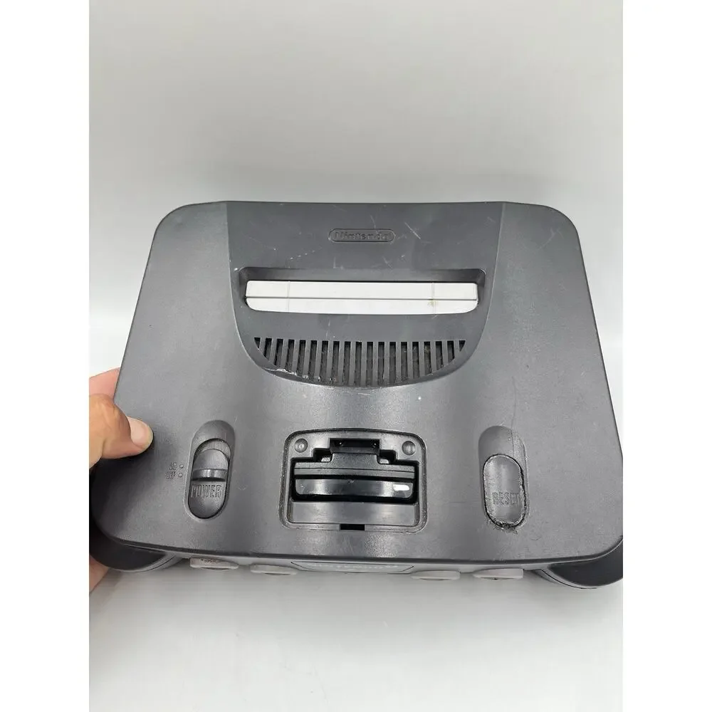 Nintendo 64 N64 Video Game Console NUS-001 Gray - TESTED